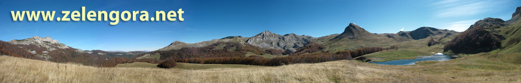 Jugovo jezero na Zelengori