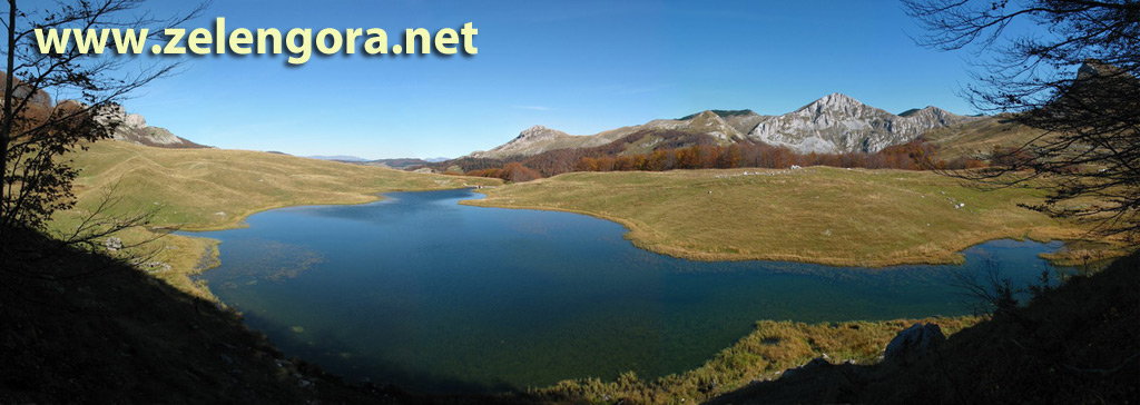 Jugovo Lake on Zelengora